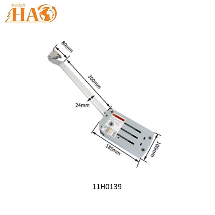 Hydraulic Bi-Fold Pneumatic Two Door Cabinet Hinge Support Lift Up