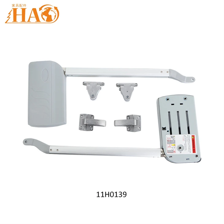 11H0139 Kitchen Cabinet Folding Lift Stay, Aluminium Zinc Alloy Cabinet Door Lifting Support