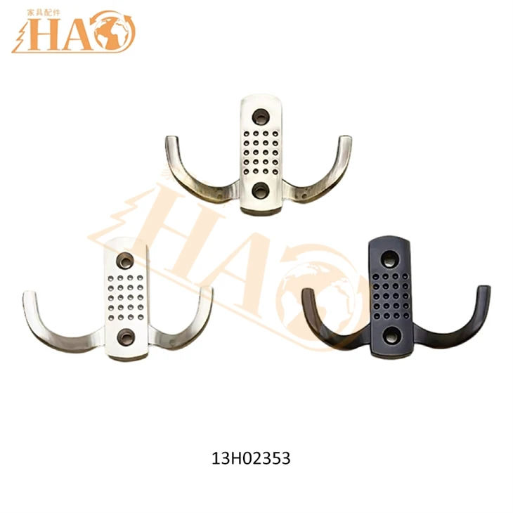 13H02356 Zinc Alloy Wall Coat Hook | Heavy‑Duty