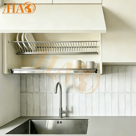 2-Tier Stainless Steel Cabinet Dish Drying Rack