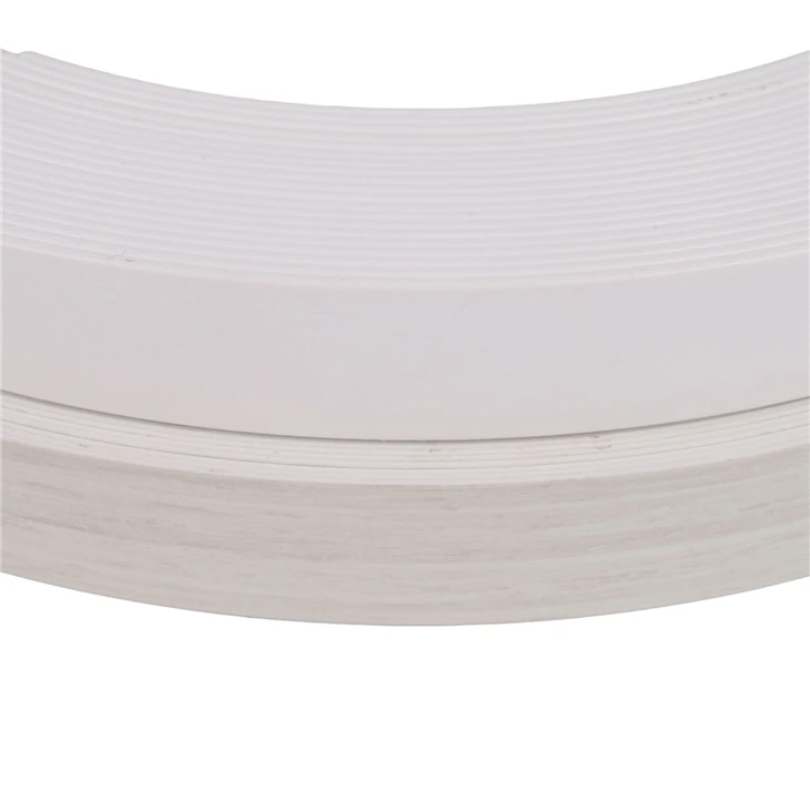 25H0401 PVC Edge Banding, 100% Recyclable PVC, Scratch Water Wear Resistant, Solid Color & Wood Grain For Plywood MDF Particle Board factory