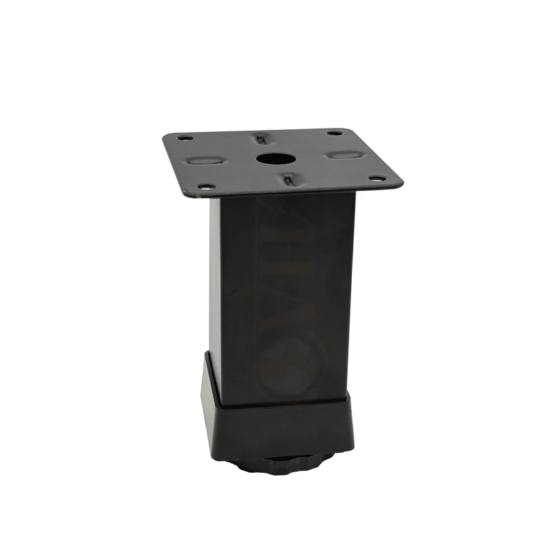 40x40mm Adjustable Sofa Leg With Black Co
