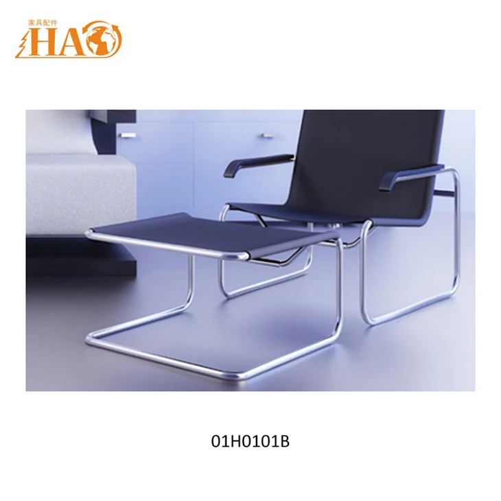 Chrome U-Shaped Bent Iron Pipe CNC Curved Furniture Frame Tube manufacturers