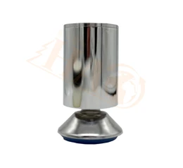 D50*H100MM Steel Sofa Leg With Chrome Plated