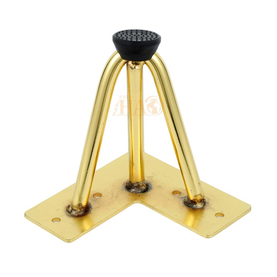 Furniture Legs Gold Metal Foot Sofa Leg factory