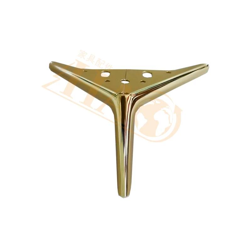 H130MM Model Sofa Leg With Gold Finish