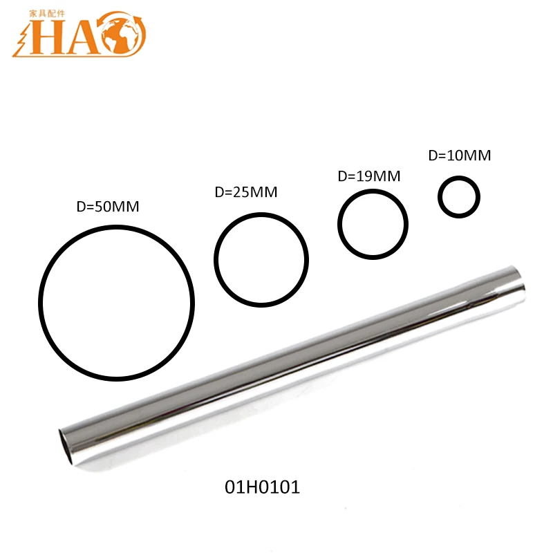 High Grade Q195 Steel Chrome Plated Round Steel Wardrobe Hanging Rail high quality