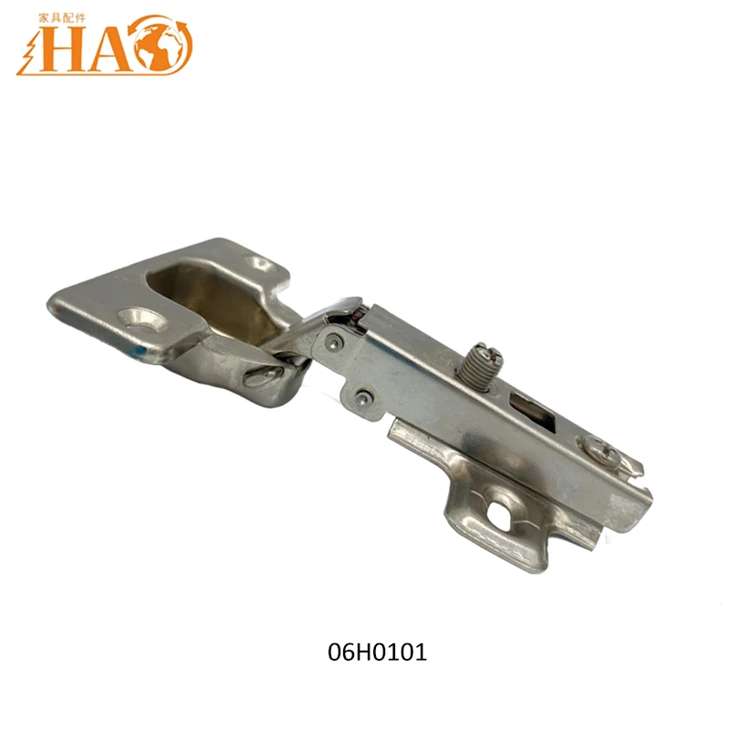 Slide-on Cabinet Hinge, 110° Opening Angle, 35mm Cup, Crank 0/8/17, Iron Silver Furniture Hinge For Cabinet Door price