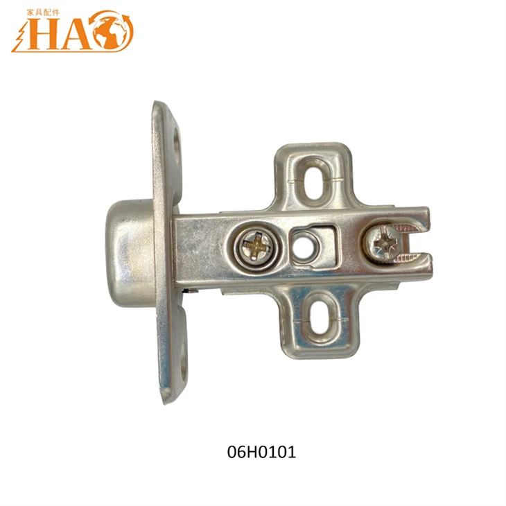 Slide-on Cabinet Hinge, 110° Opening Angle, 35mm Cup, Crank 0/8/17, Iron Silver Furniture Hinge For Cabinet Door best