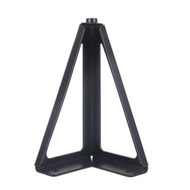 Black Triangular Metal Stand Leg