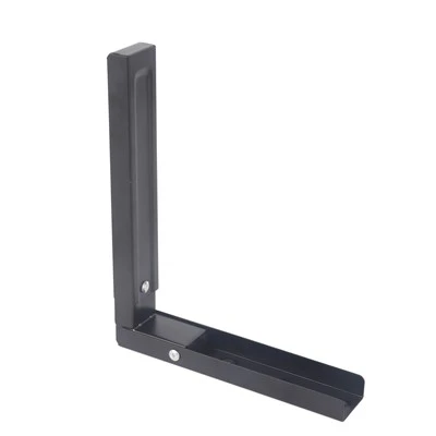 Foldable Black Steel Bracket