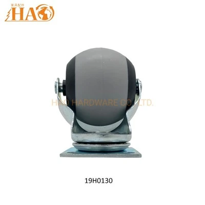 TPR Industrial Wheel Flat Swivel Type Ball Shape Castor 40mm Without Break TPR Industrial Wheel Flat Swivel Type Ball Shape Castor 40mm Without Break
