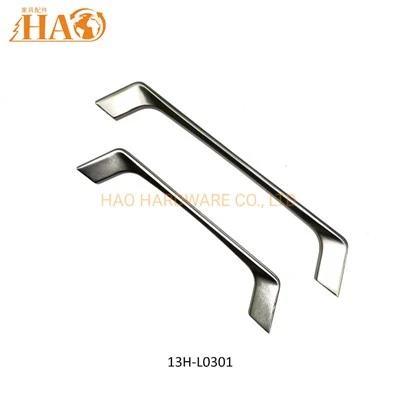 Modern Angular Zinc Alloy Cabinet Pull Handle