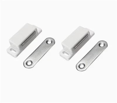 Plastic Magnetic Catcher Plate Latch Cabinet Door Catch
