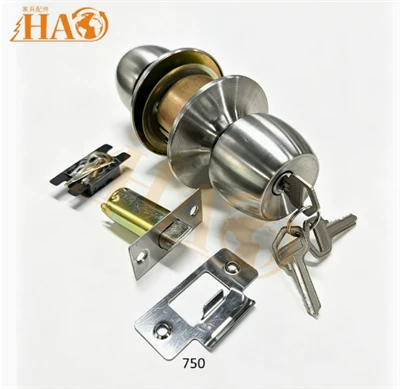 Stainless Steel Round Ball Entry Door Knob Lock