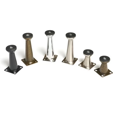 Tapered Sofa Leg Zinc Alloy