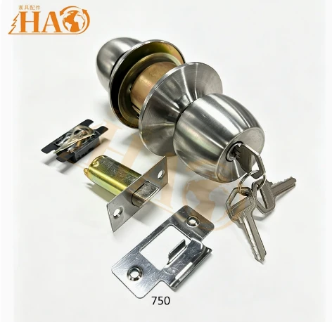 Stainless Steel Round Ball Entry Door Knob Lock