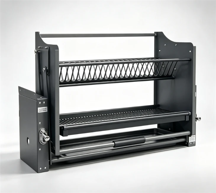 Wholesale Pull‑Down Dish Elevator Basket | 600‑900mm Cabinet Fit