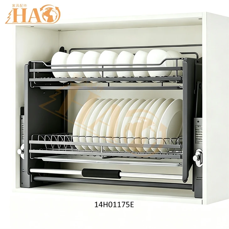 Wholesale Pull‑Down Dish Elevator Basket | 600‑900mm Cabinet Fit suppliers